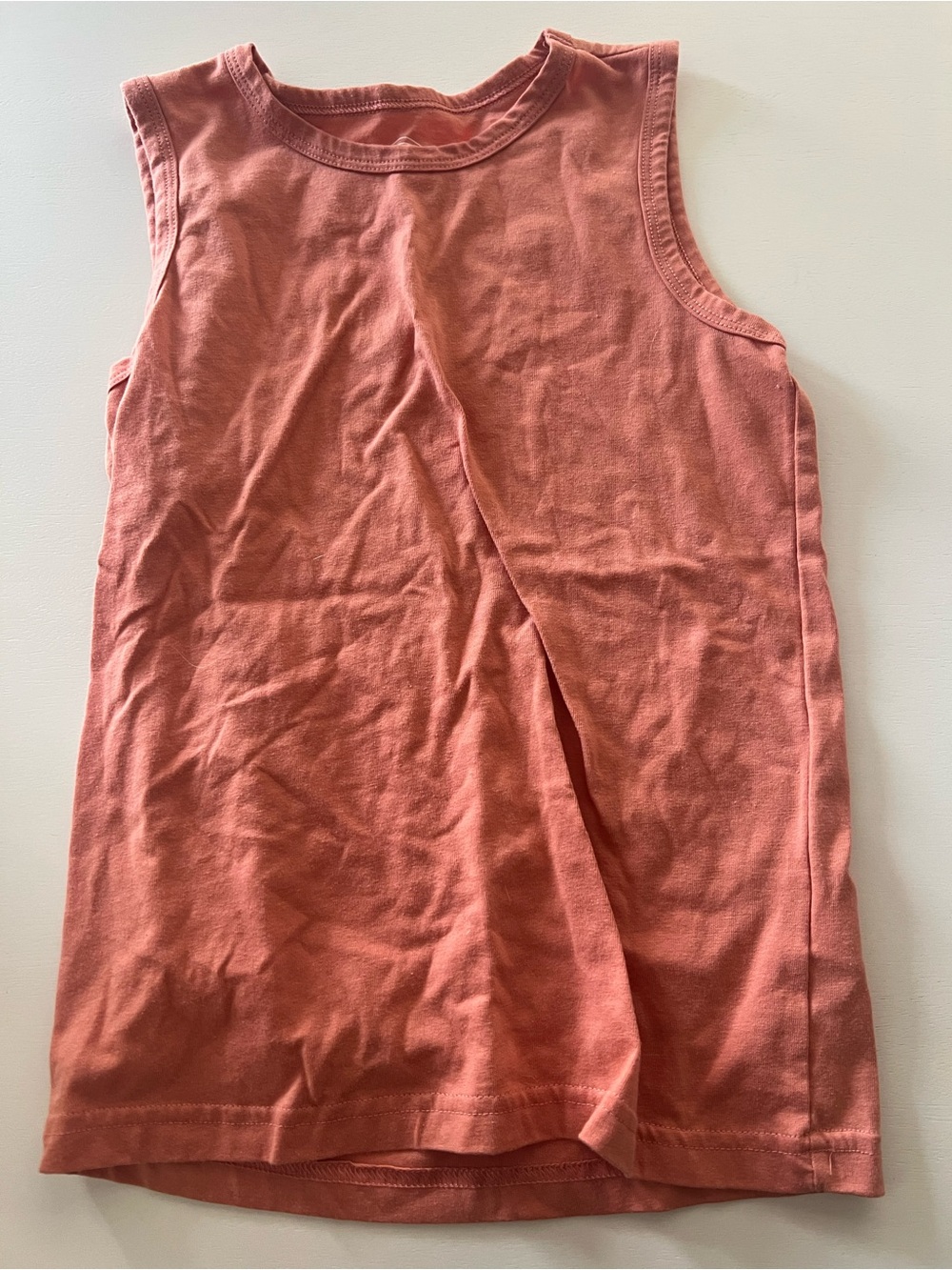 Wonder Nation salmon colored girls tank, 6-7
